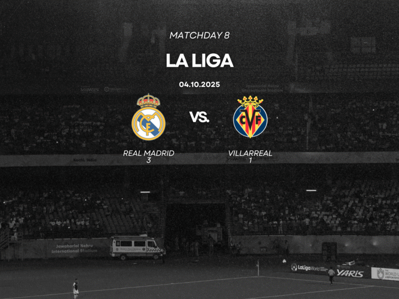My first match at the Bernabéu: Real Madrid vs. Villarreal